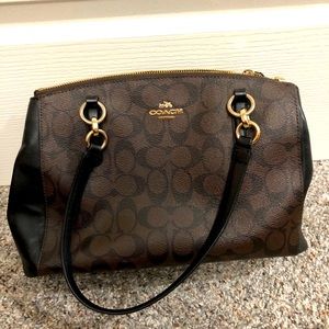 Coach small Christie Carryall handbag